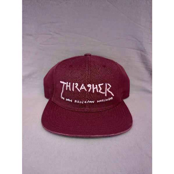 TOPI BEKAS (SECOND IMPORT) BISA COD TOPI THRASHER MARK GONZALES