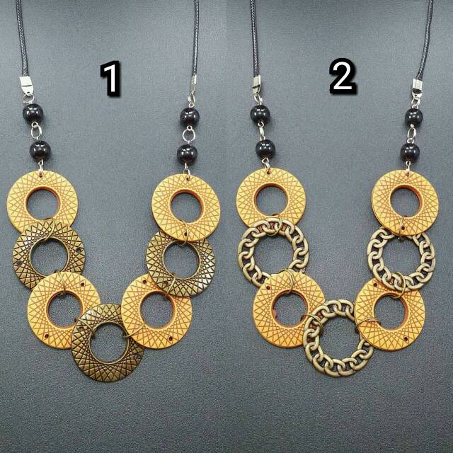 Aksesoris kalung hijab lucu kalung aksesoris cantik unik kalung hijab cantik fashion