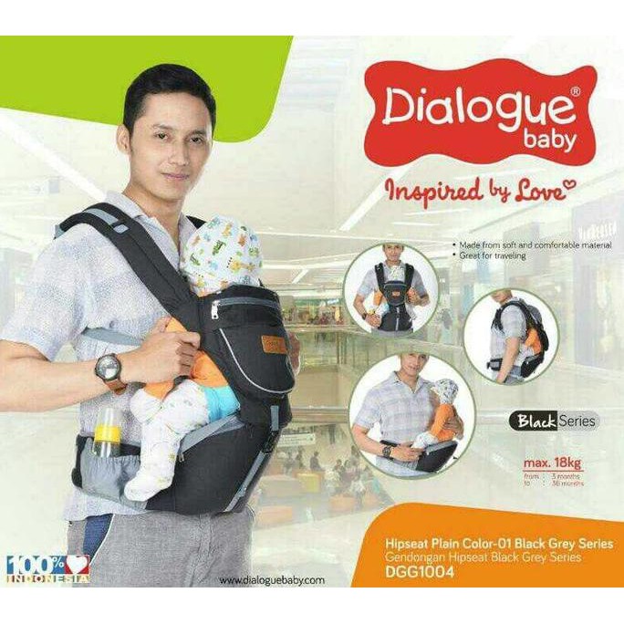 Dialogue Baby Gendongan Bayi Hipseat Dgg 1004 Dgg1004 Plain Color