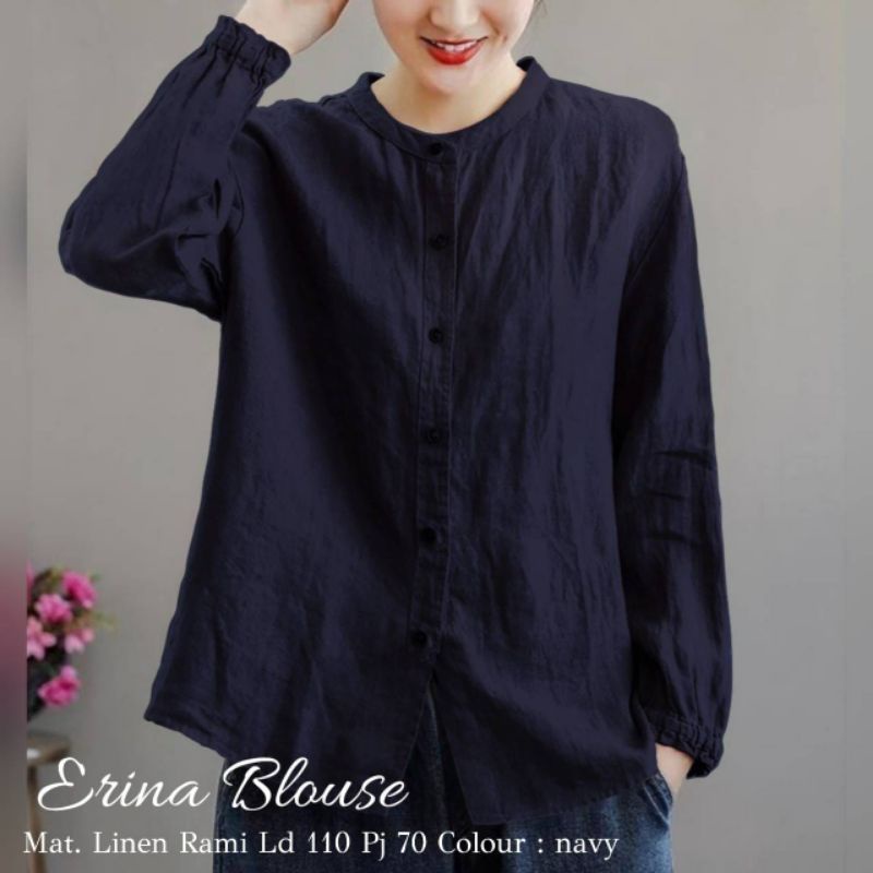 ERINA BLOUSE BAJU WANITA TERBARU