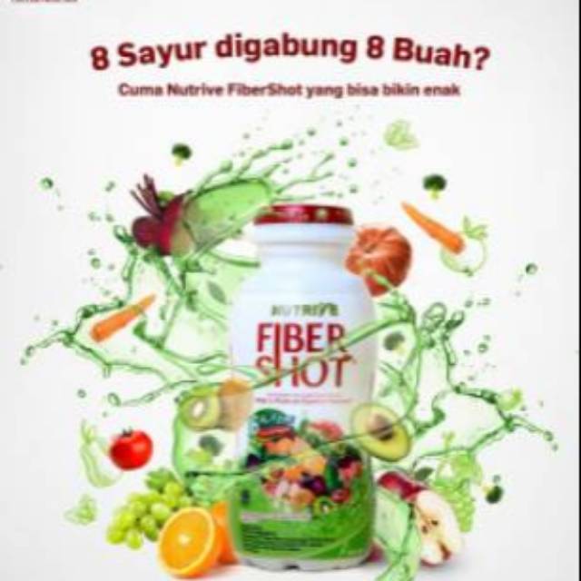 Nutrive Fibershot Fruit Veggie 6x100ml