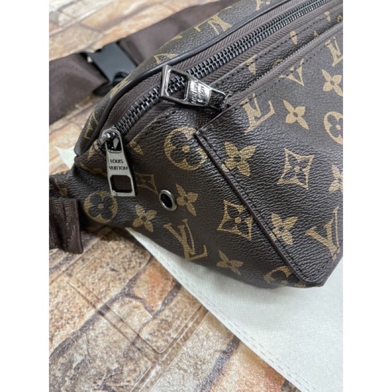 Waist Bag LV MIRROR Pria &amp; Wanita Import Bahan Premium / Tas Selempang Pria &amp; Wanita