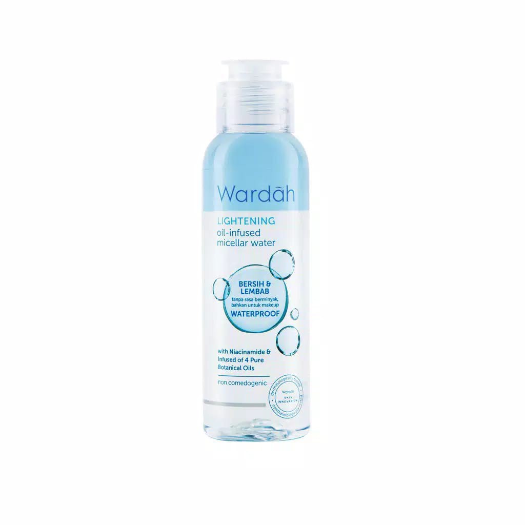 Wardah Lightening Oil-Infused Micellar Water 100 | 50 ml ~ ORIGINAL 100%