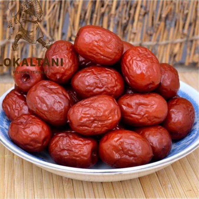 

Ang co Hong Zao Kurma Merah Red Dates 250 Gr