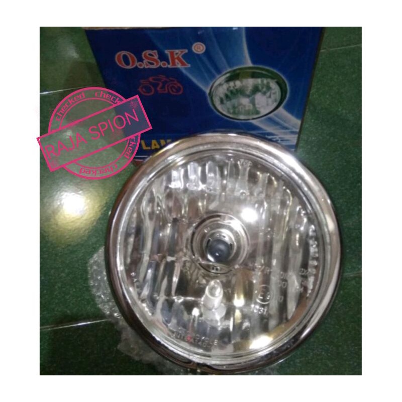 reflektor cb100/lampu depan cb100/reflektor cb pesek/lampu depan cb pesek