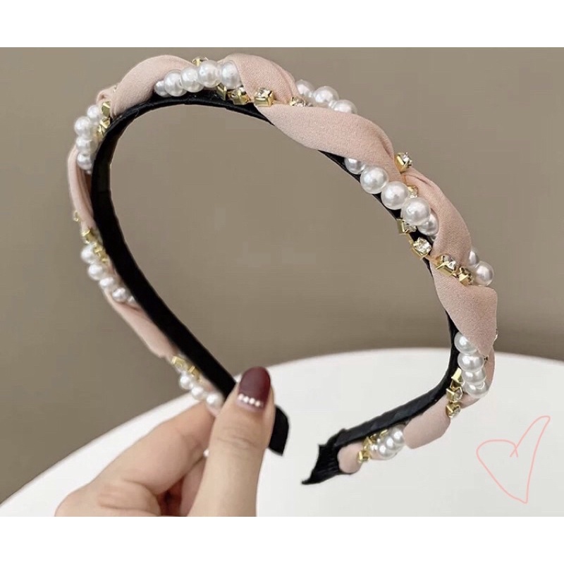 PEARL HEADBAND / BANDO MUTIARA / BANDO PEARL / BANDO KOREA