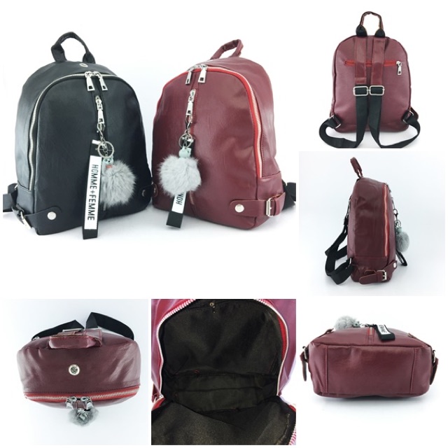 SG1153 syafniegalery ransel impor tasgendong tasbatam tasmurah tassekolah backpack promo 2166 wanita