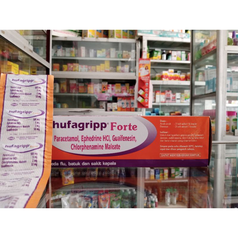 Hufagrip Forte Tablet | 1 Strip @10 Tablet - ED 01/2025