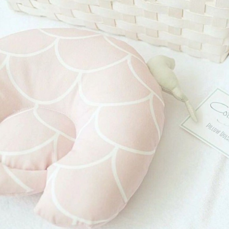 COTTONSEEDS Baby Head Pillow Petal Bantal Bayi Newborn Anti Peyang