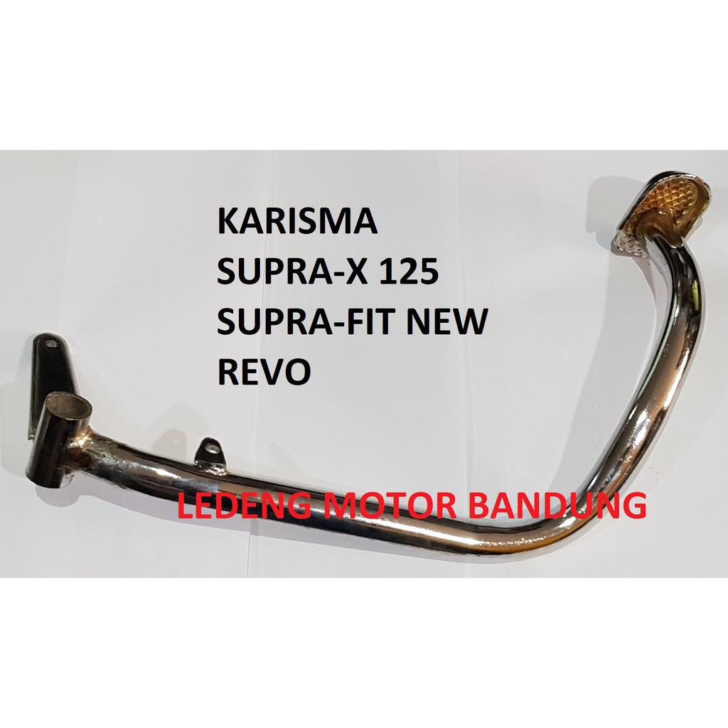 Pedal Rem Karisma Supra X 125 Revo Lama Spr-Fit New Besi Tuas Rem Kaki