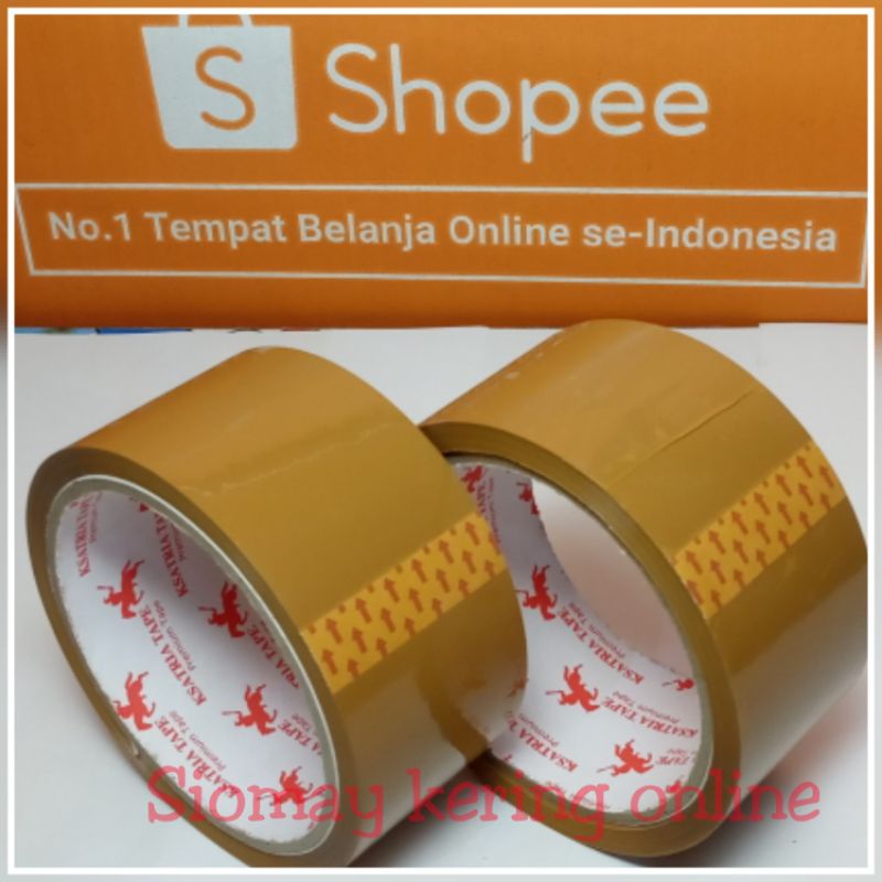 

Lakban Coklat 2 Inch 60 Yard