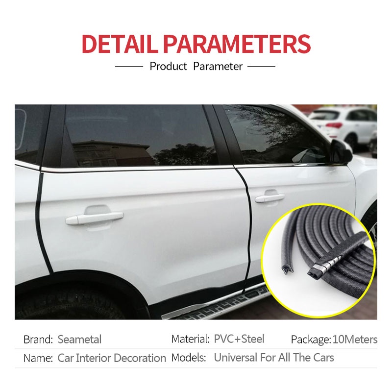 【5 M】Pelindung Tepi Pintu Mobil/Strip Pelindung Pintu Mobil/Car Door Protector Strip/Car Door Guard