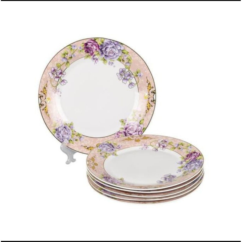PIRING MAKAN VICENZA MAGNOLIA 10,5 INCH 6 PCS