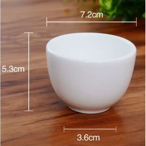 Cangkir Teh Kopi Keramik Set Uk Diameter 6.5cm/10.3cm/12cm