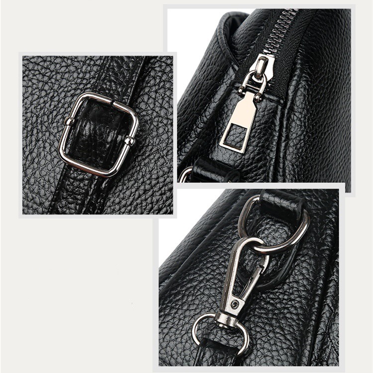 TAS SELEMPANG WANITA IMPORT KULIT HITAM ZEALA TA660B5 SLING BAG KECIL CEWEK KOREA REMAJA KEKINIAN FASHION BRANDED BATAM PREMIUM MURAH