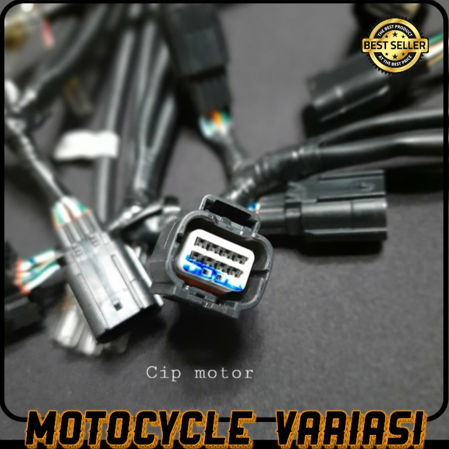 kabel soket lampu dan lampu sen NEW VARIO 150 2018-2021 8 pin original