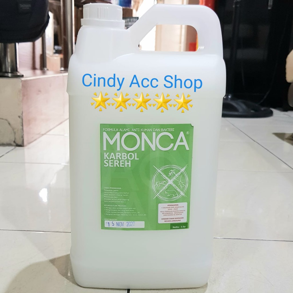 Monca Karbol Sereh Pembersih Lantai 5L