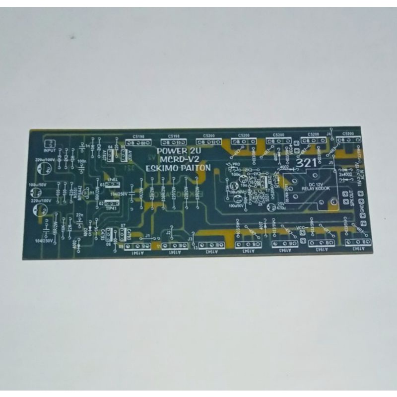 PCB MCRD V2 Eskimo 2U Plus Line Final dan Protector Type 321