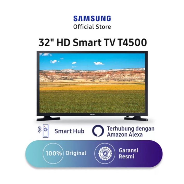 Samsung Smart TV 32 Inch 32T4500 LED HD TV 32" UA32T4500AKXXD