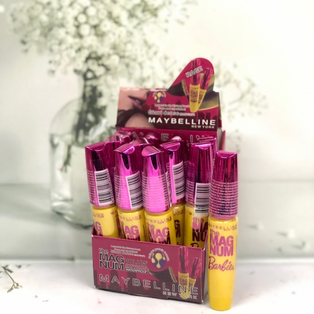 MASCARA MAYBELLINE MAGNUM VOLUM’ EXPRESS BARBIE WATERPROOF