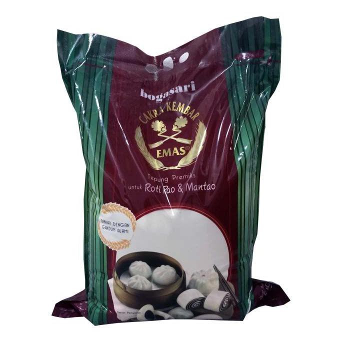 

Cakra Kembar Emas Tepung Terigu Untuk Roti Pao Dan Mantao 5 Kg