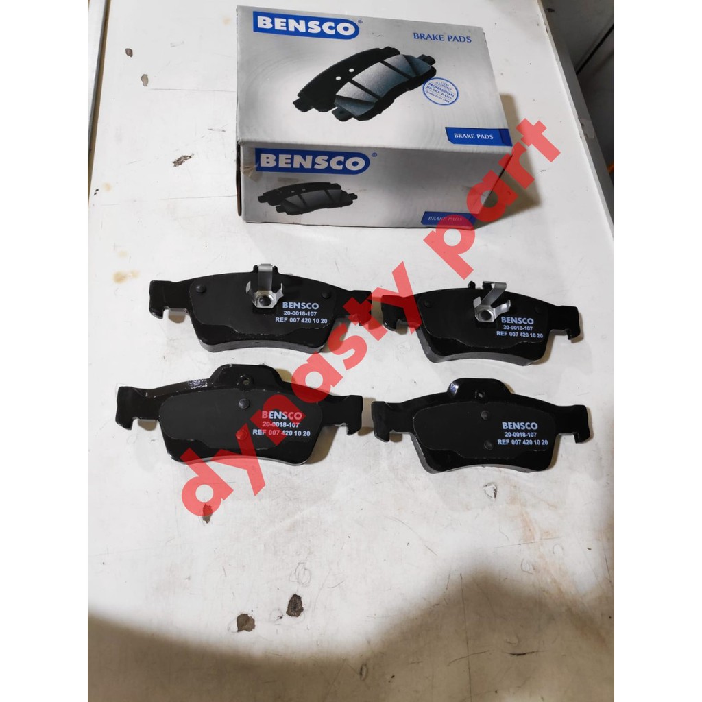 Kampas Rem Belakang E240 E260 W211 Merk Bensco