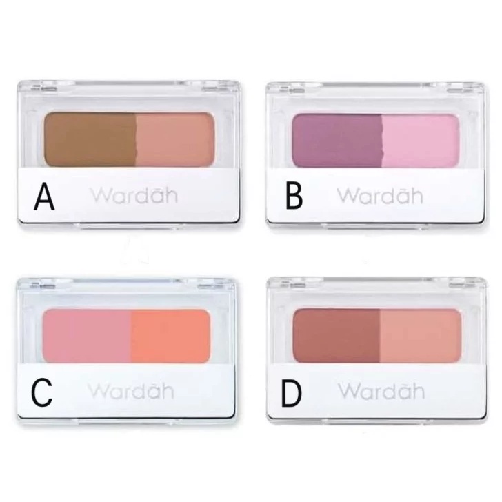 Wardah Blush On A , B , C , D 4g BPOM Halal (VHI)