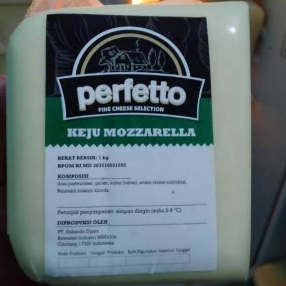 

(HOT PRODUCT BEST SELLER) KEJU MOZARELLA PERFETTO 1KG