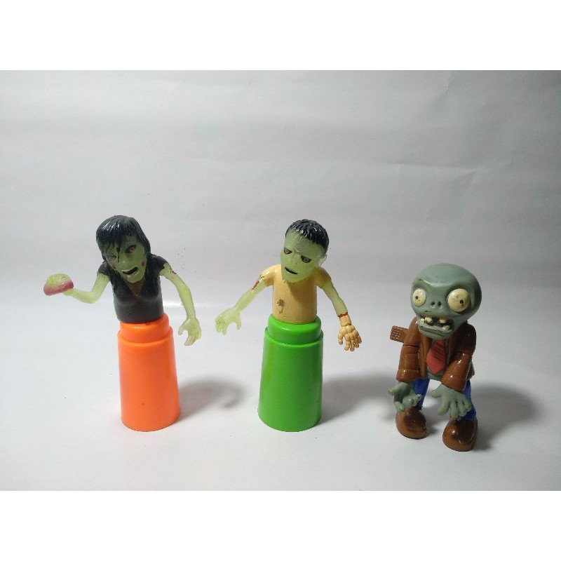 Jual Devil Zombie Finger Toy Dead Man Mix Plants Zombies KFC Chaki Kids