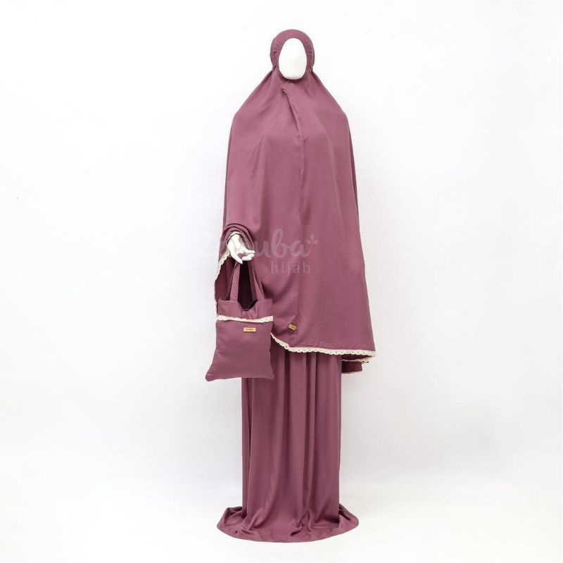Lace Prayer set by Zanuba Hijab | Mukena Zanuba