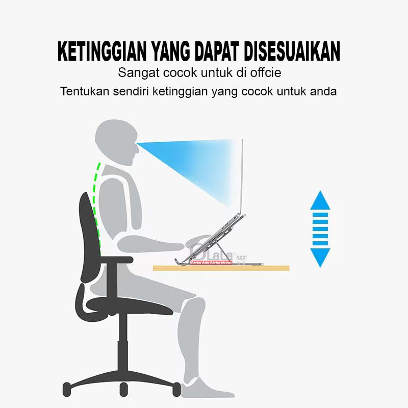 DUDUKAN / STAND HOLDER LAPTOP OLL-1140/1141