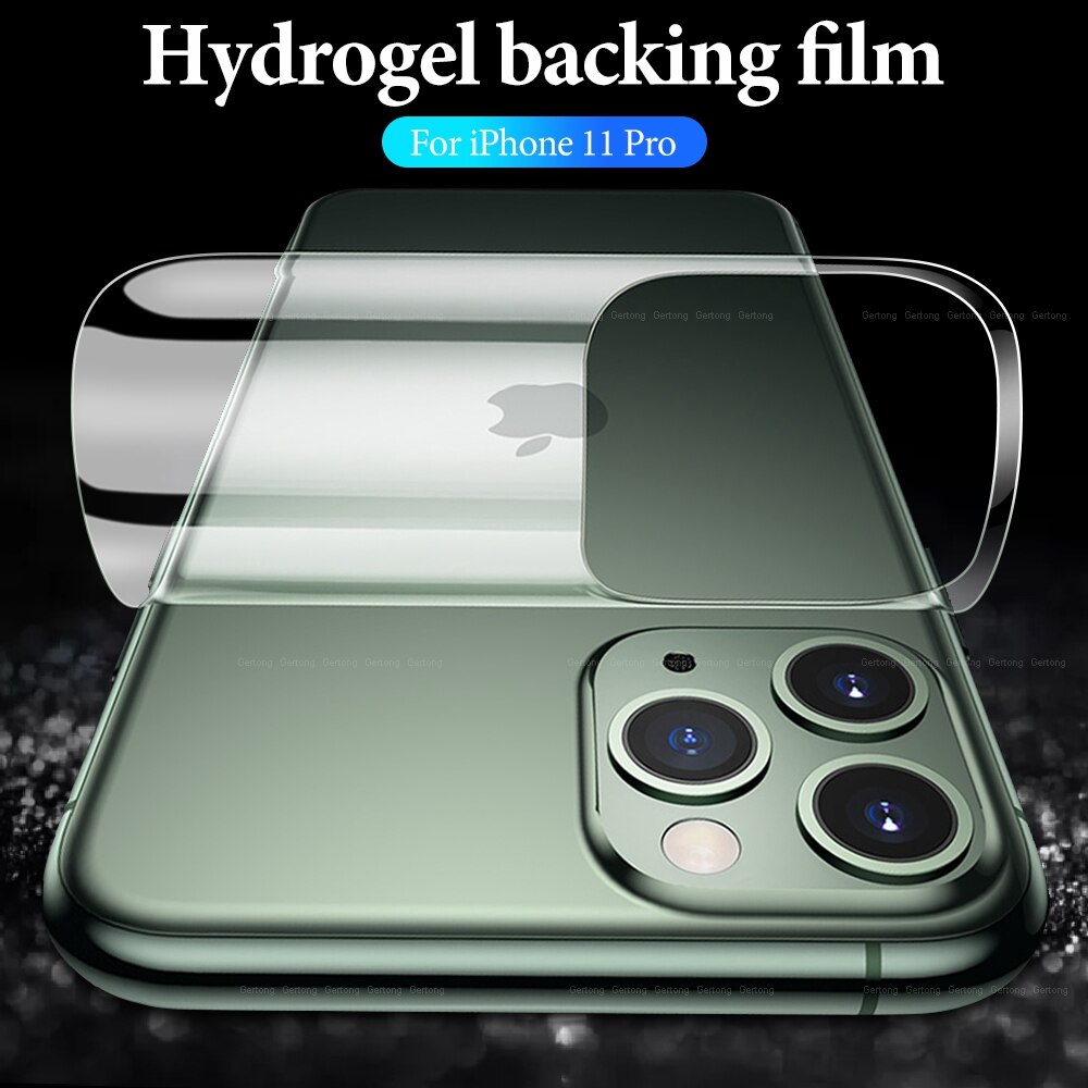 9D Soft Hydrogel TPU Film For apple iPhone 11 Pro XS Max XR X 10 Back Screen Protector For iPhone 6 6s 7 8 Plus Protective Film