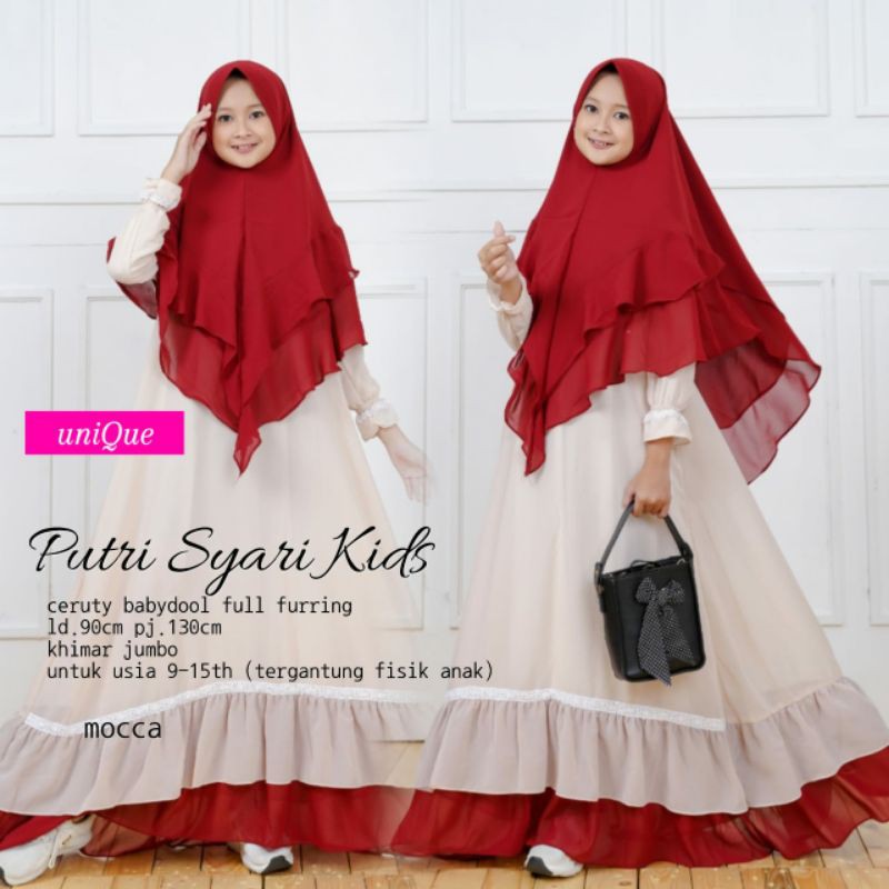 GAMIS ANAK UNIQUE PUTRI 070221