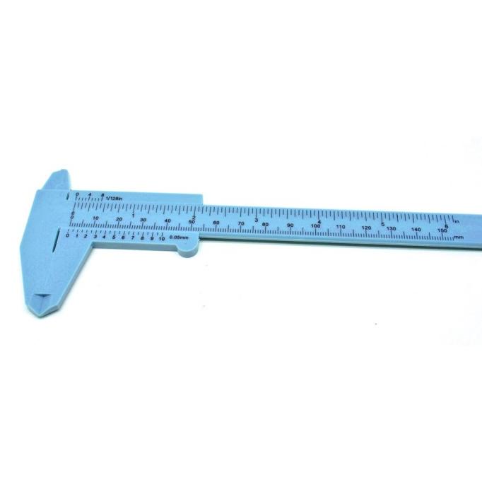 

Jangka Sorong Plastik Vernier Caliper Gauge Micrometer 150mm webk07 Kualitas Baik