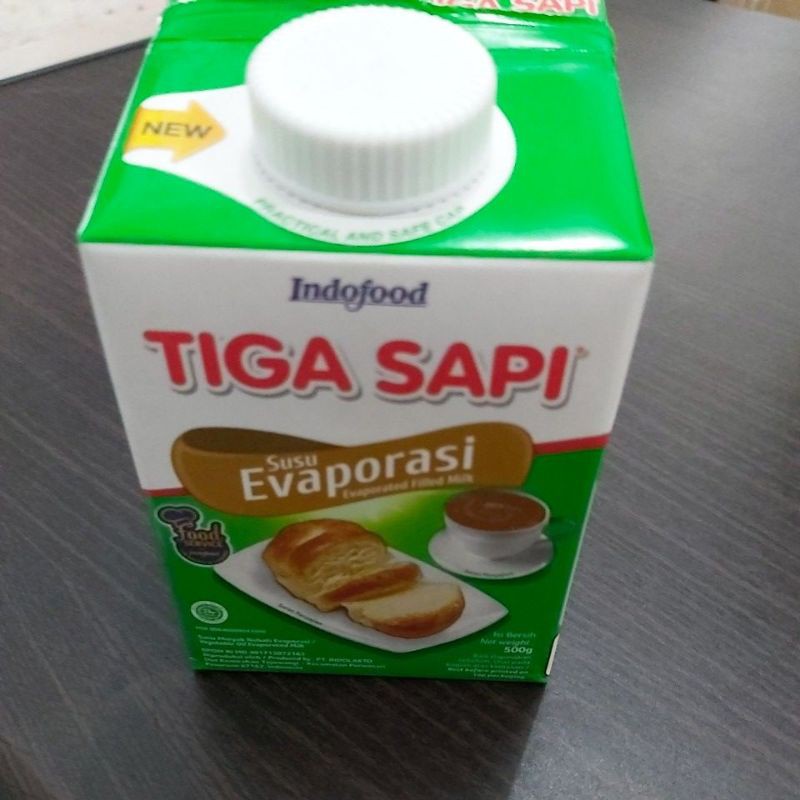 

Susu Tiga Sapi Evaporasi 500gr