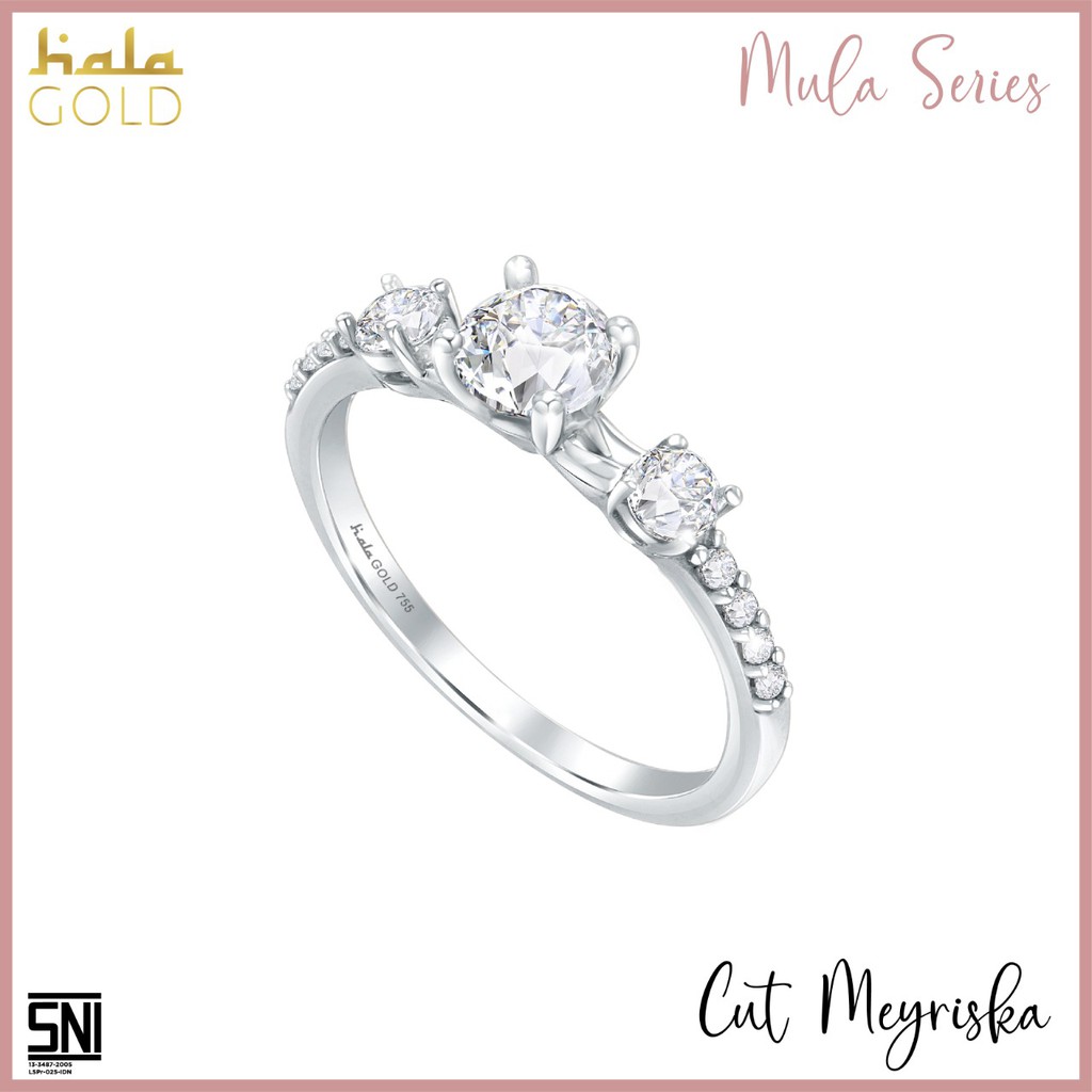 

Cincin Emas Mula Hala Gold Cut Meyriska Paras Collection 3WSZ421