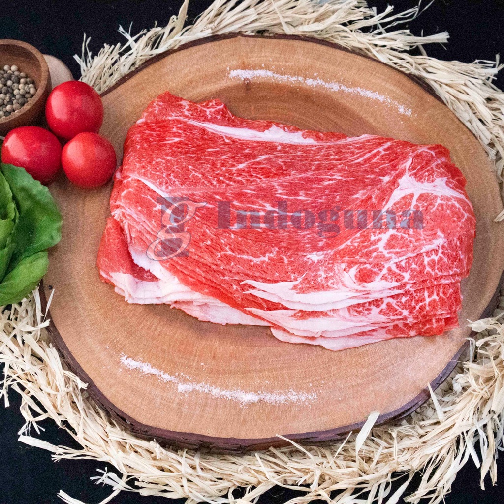 

US Beef Clod Prime MB4 - Shabu Sliced / 500 GR