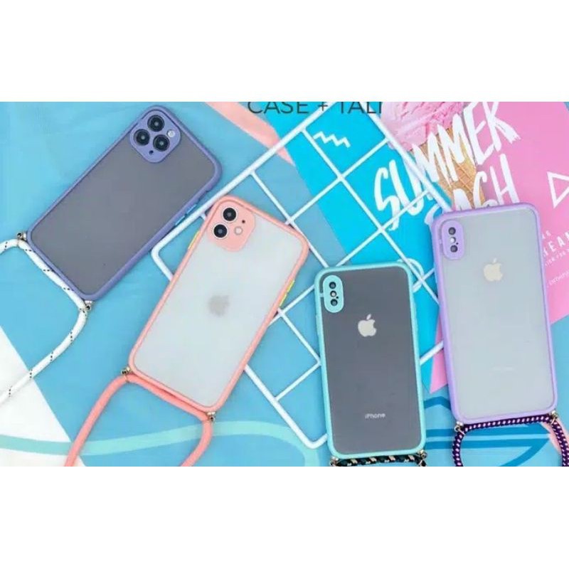 CASE OPPO A1K F11 F11 PRO CASING LANYARD SLING TALIAERO LENS CAMERA DOV