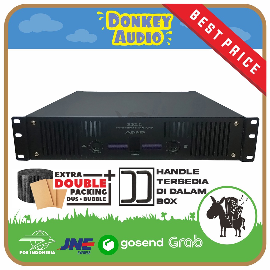 BOX POWER AMPLIFIER MV6 2U BELL