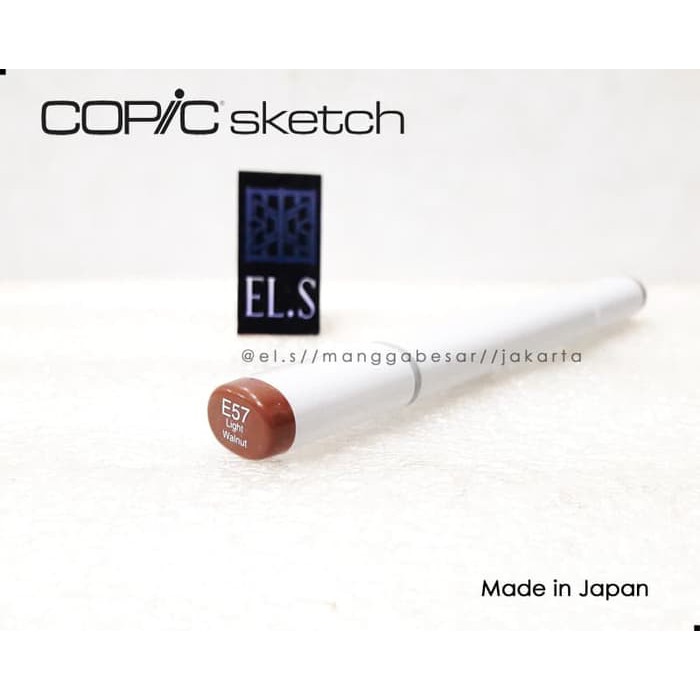 

COPIC SKETCH MARKER E57 LIGHT WALNUT COLOR COLOUR