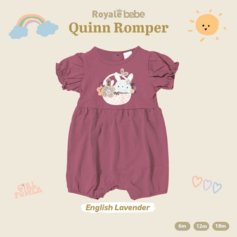 Royale Bebe Quinn Romper RB-QR6-18M - Romper Anak