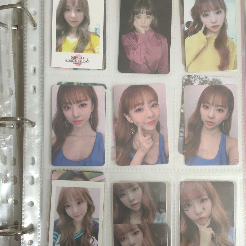 loona vivi bundle photocard pc