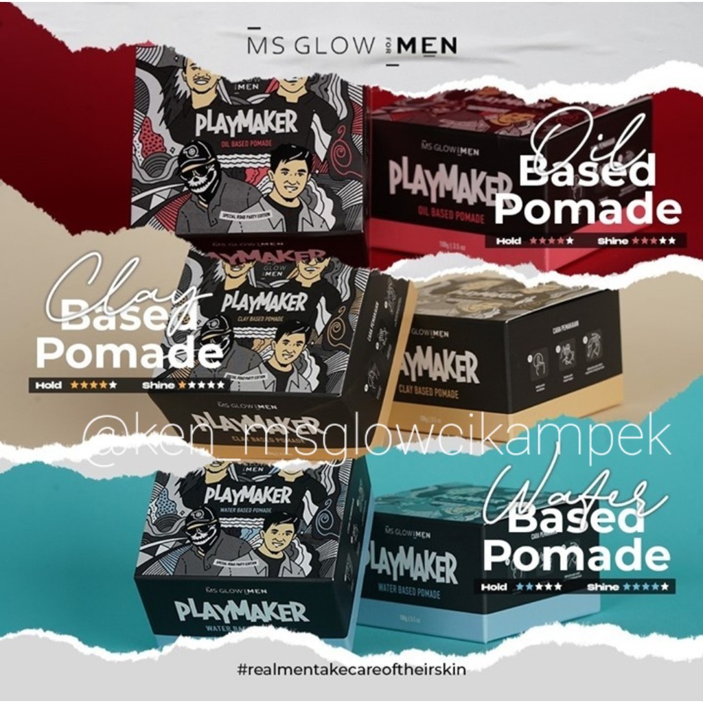 MS GLOW FOR MEN POMADE