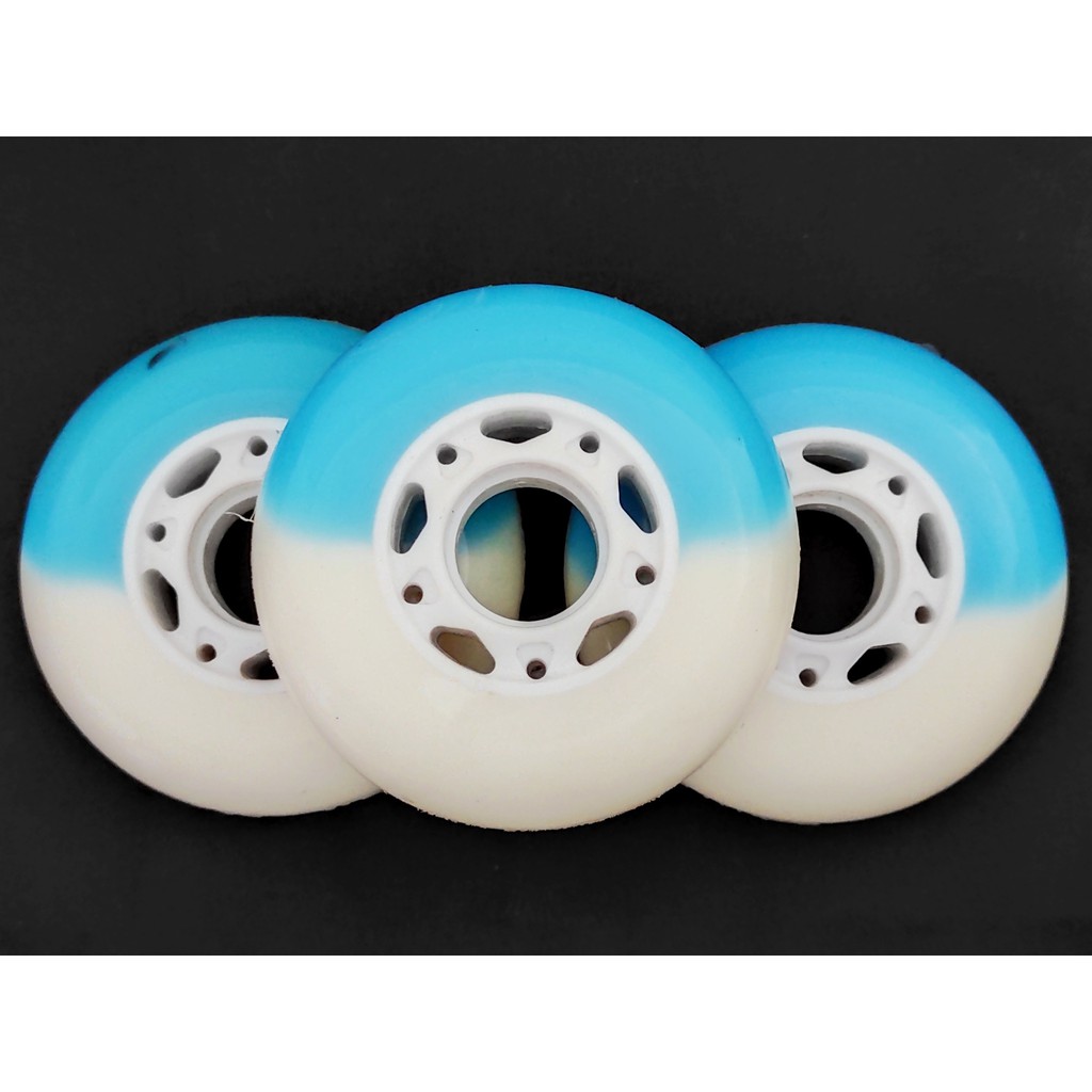 Roda Sepatu Roda Inline Corak Skate 72mm 76mm 80mm