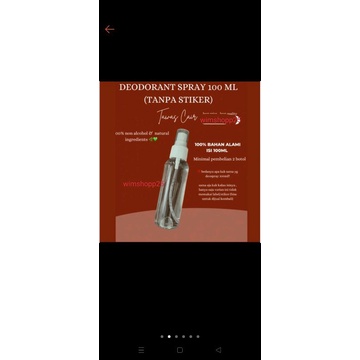 PAKET USAHA DEODORANT SPRAY 100ML