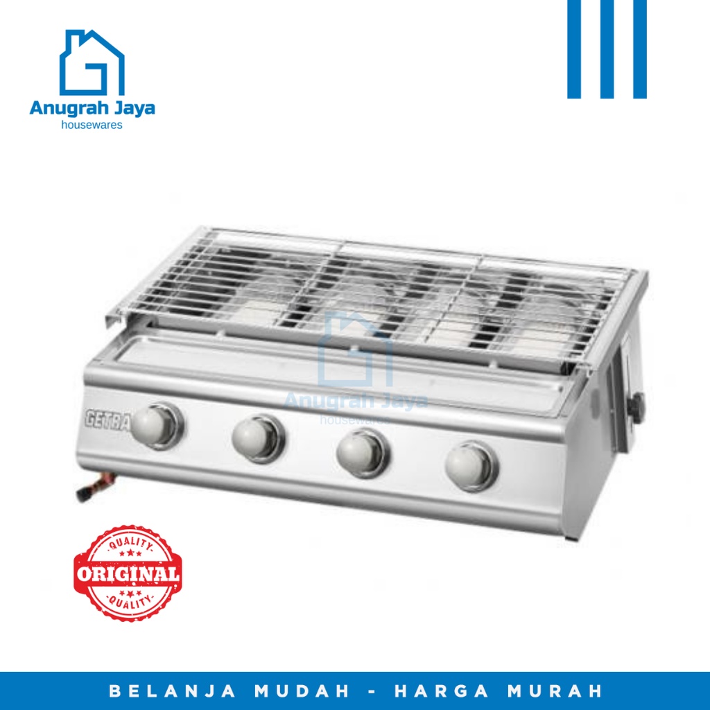 PANGGANGAN GAS BBQ GRILL BS-214 GETRA