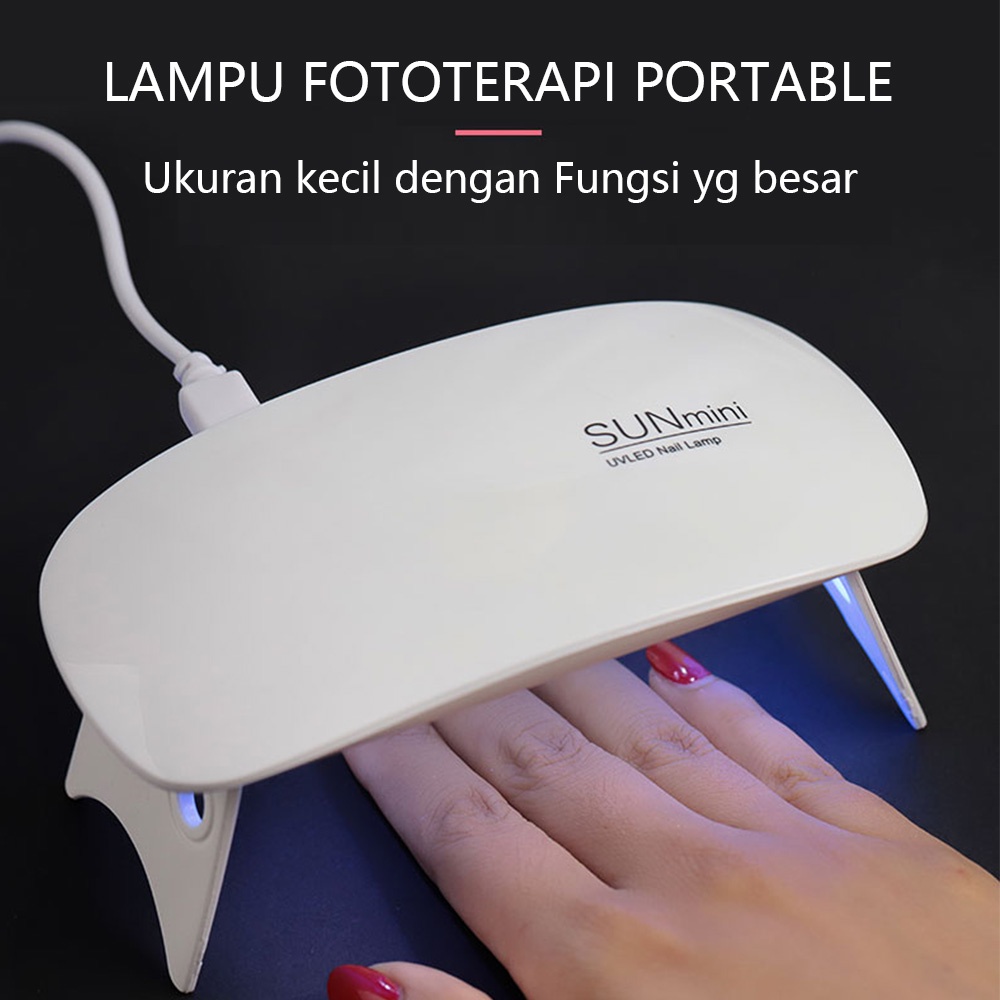 Sun Mini UV LED nail dryer Pengering kutek LED Portable