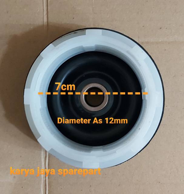 seal sil pengering mesin cuci AS 12MM multi / Universal