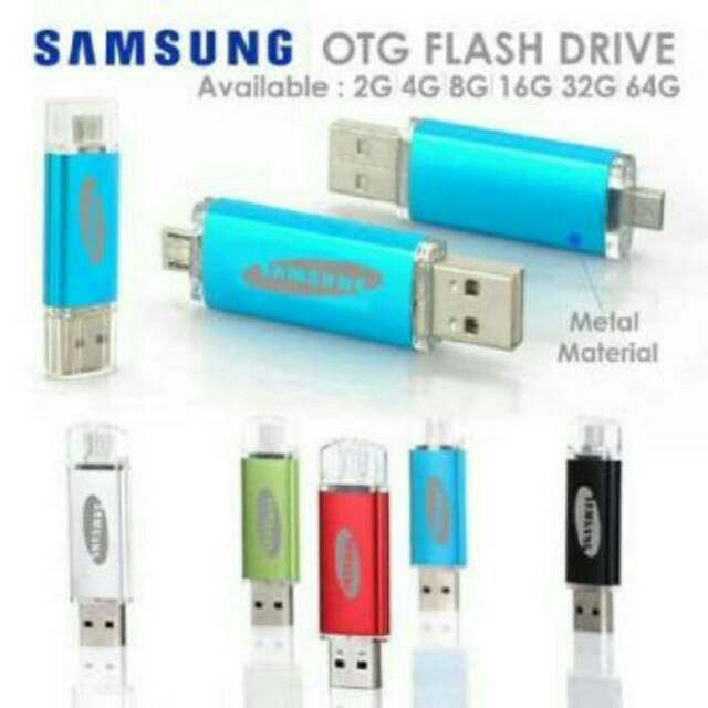 Flashdisk &OTG Samsung USB+OTG(4GB)
