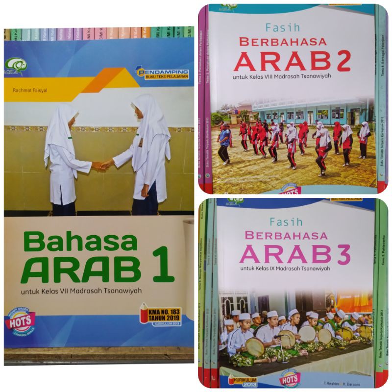 Bahasa Arab MTs Kelas 7 8 9 VII VIII IX Kurikulum 2013 Revisi HOTS